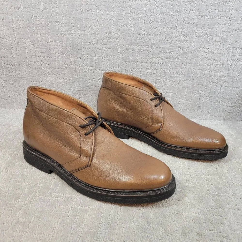 Frye Mens Size 11.5 D Brown Lace Up Country Chukka Boots
